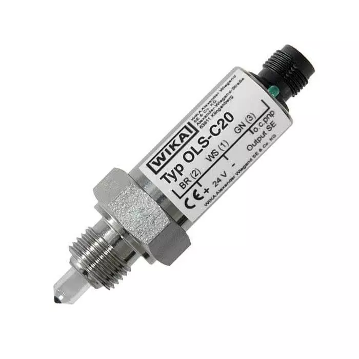WIKA L-OLS-C Series Level Sensor Level Switch PNP Output Threaded Stainless Steel Body, 48799058