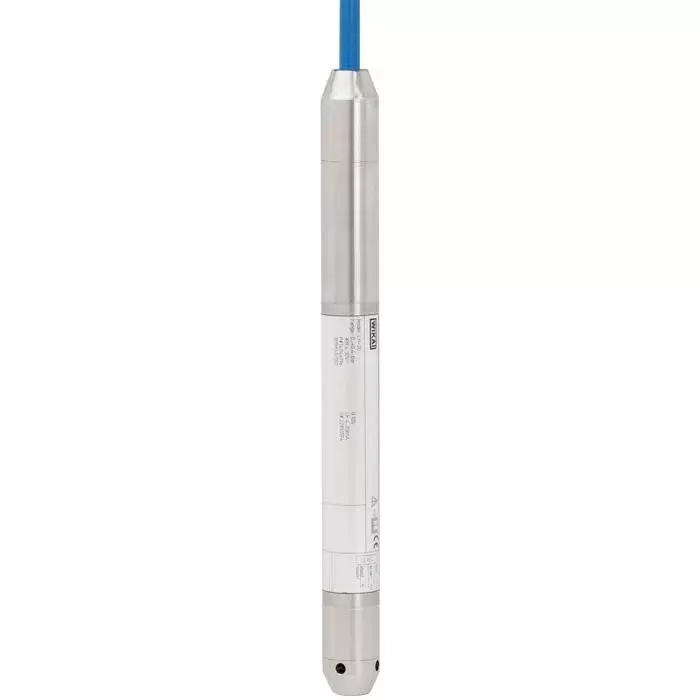 WIKA LH-20 Series Level Sensor Submersible Pressure Transmitter 4-20mA Output Cable Mount Stainless Steel Body, 48789112
