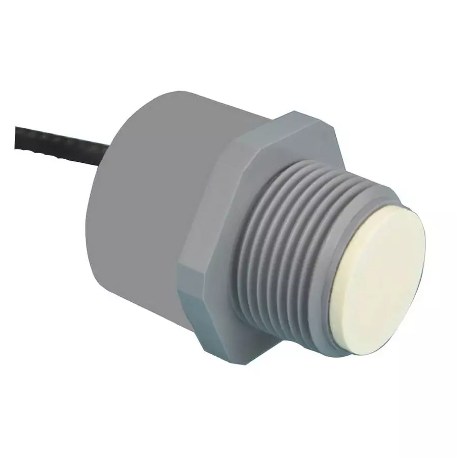 RS PRO Ultrasonic Level Sensor 25°C 75°C NUP PVC 120 mm Threaded Mount, 2565745