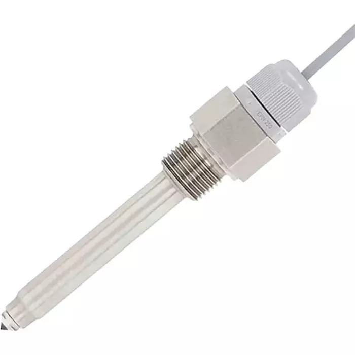 WIKA OLS-C02 Series Electro Optic Level Sensor PNP Output Panel Mount Stainless Steel Body, 14241336