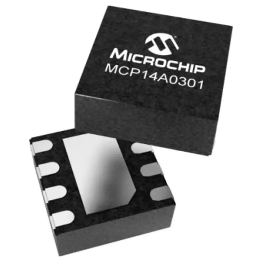 Microchip MOSFET Gate Driver 1, 3 A, 18V 8-Pin, WDFN, MCP14A0301T-E/KBA