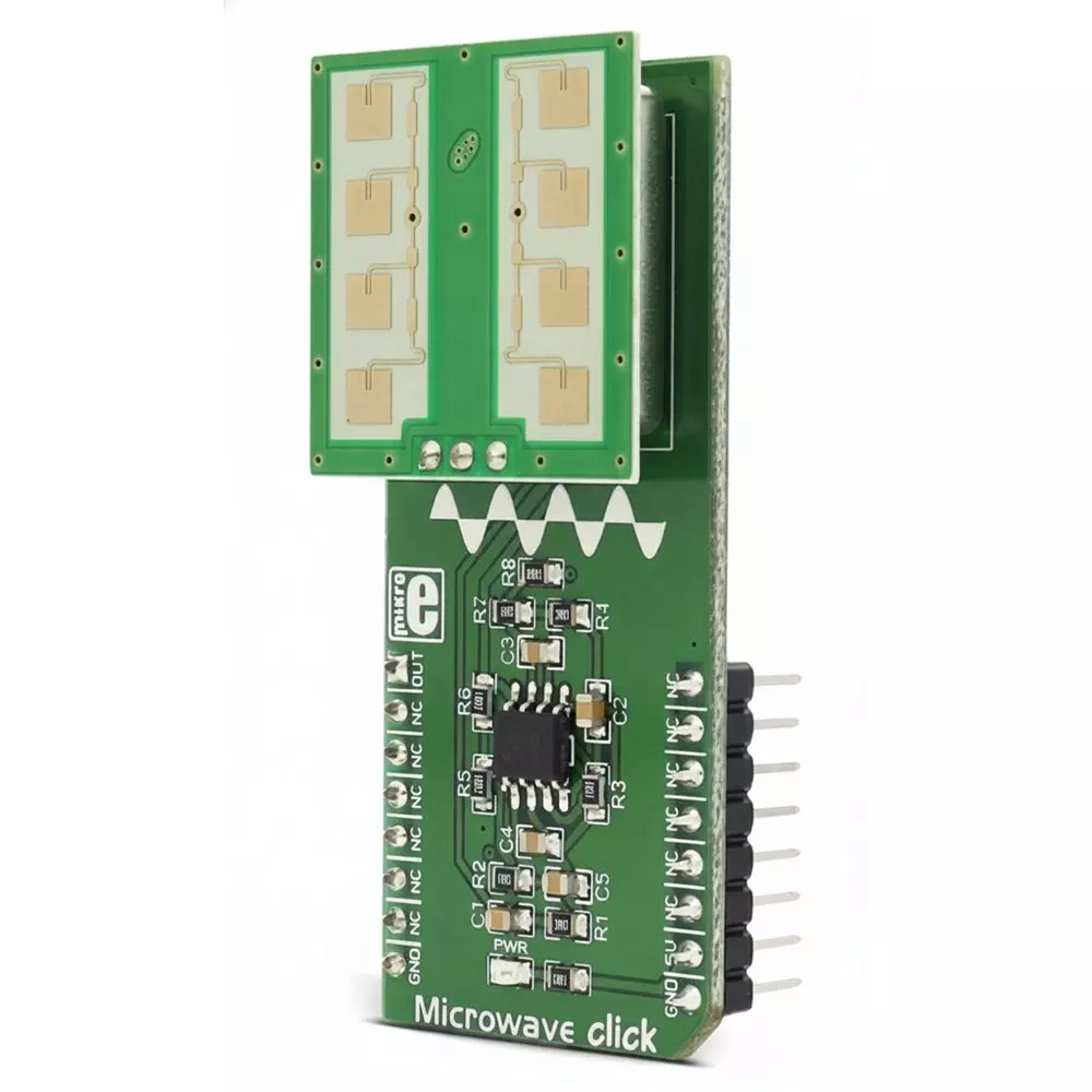 MIKROELEKTRONIKA Radar Motion Sensor 5 V Operating Supply Voltage, MIKROE-2781