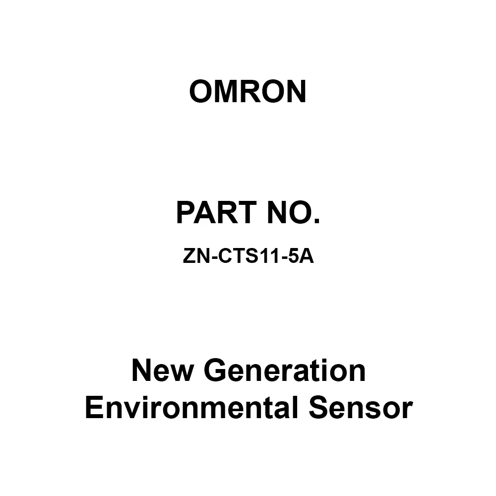 Omron New Generation Environmental Sensor 1.5 m Cable Length, ZN-CTS11-5A