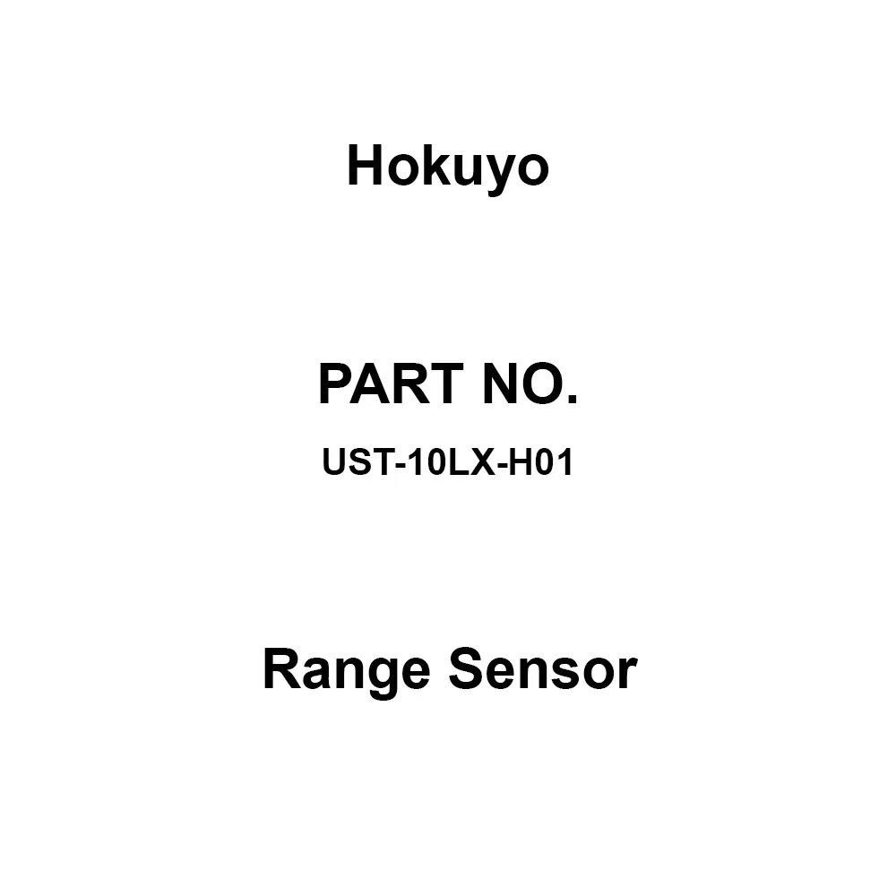 Hokuyo Range Sensor 270° (scan) Offset Angle, UST-10LX-H01