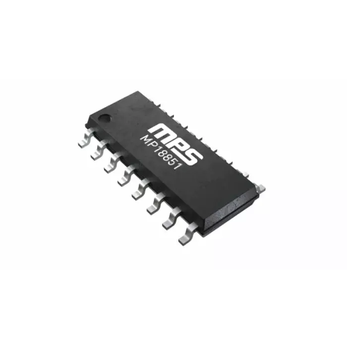 MPS Gate Driver High and Low Side 2, 4 A, 5.5V 13-Pin, LGA-13, MP18851-A4BGLU-P (Pack of 500)