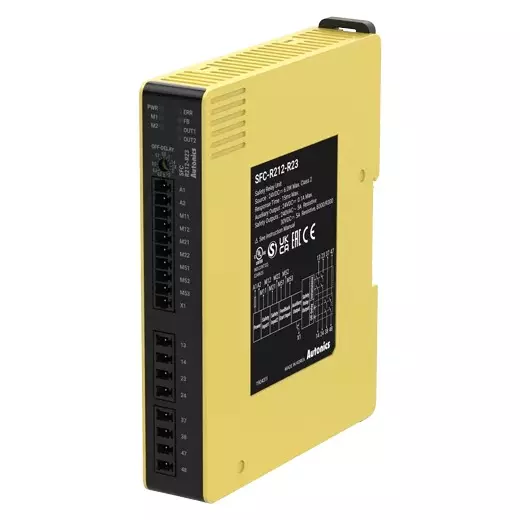 Autonics Safety Controllers 24 VDC, SFC-R212-R23