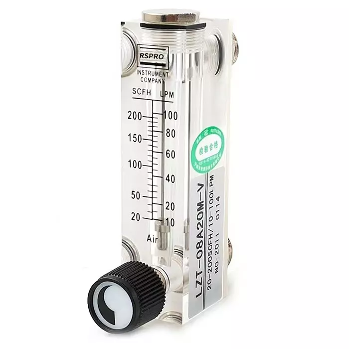 RS PRO Air Flow Sensor Tubing PMMA For Air 100 L/min 10 L/min 1 MPa, 2576413