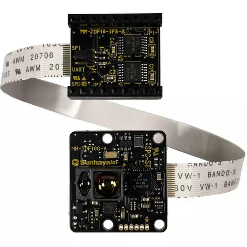 Sunhayato Tof Sensor Board Powered by SPRESENSE Input Power FuLL color LED Output Device, MM-TOF10-GS
