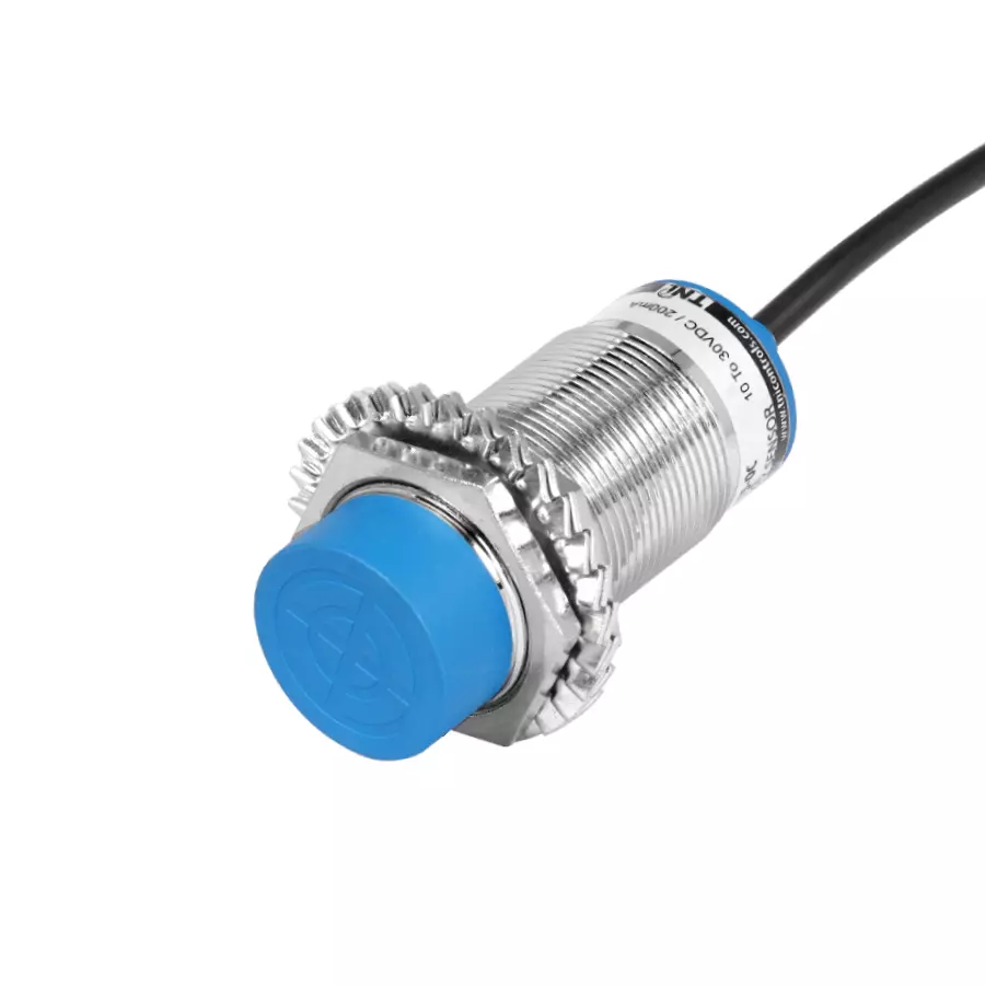 TNI CCD30 Series Capacitive Proximity Sensor DC Type NPN Logic NO+NC Output Non Flush Mounting and 15 mm Range, CCD30-N15-OC