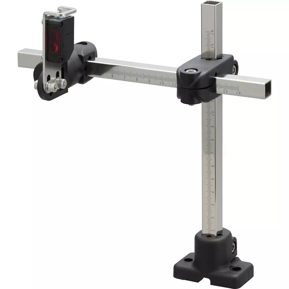 Iwata Sensor Stand â–¡ 12 square pipe Type L type Shape â–¡12 mm Shaft dimensions, SJH200-200