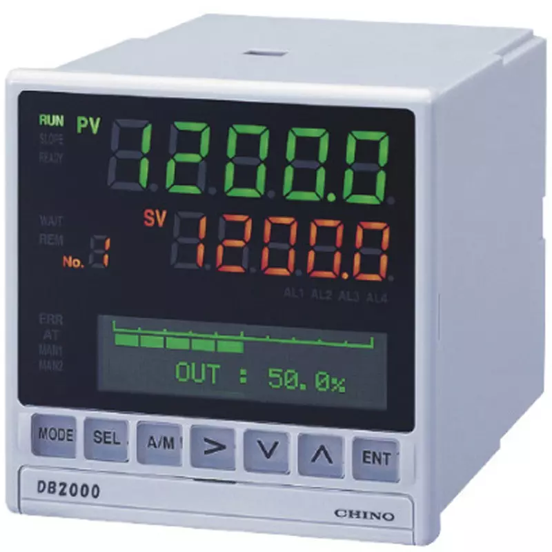 CHINO Resistance Thermometer Controller: On-off servo type (minor load) 100 to 240 AC V Power Supply Voltage, DB24800000-G0A