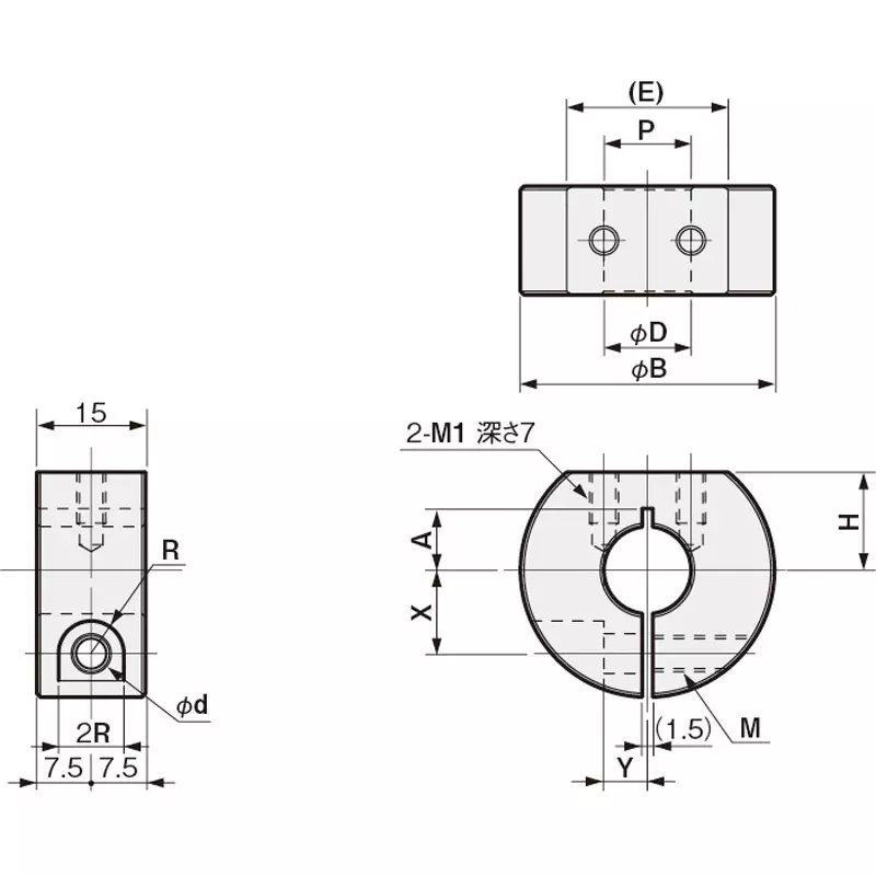 iwata-attach-r-for-round-shaft-61520455