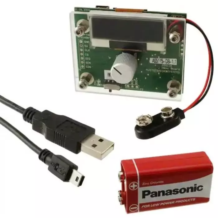 AMS OSRAM GROUP Evaluation Kit AS5115 for, AS5115-SS_EK_DB