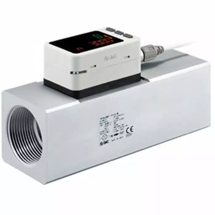 SMC PF3A712H Series Flow Sensor for Dry Air, N2, 120 LPM M inch, 12000 LPM Max, PF3A712H-F20-ES