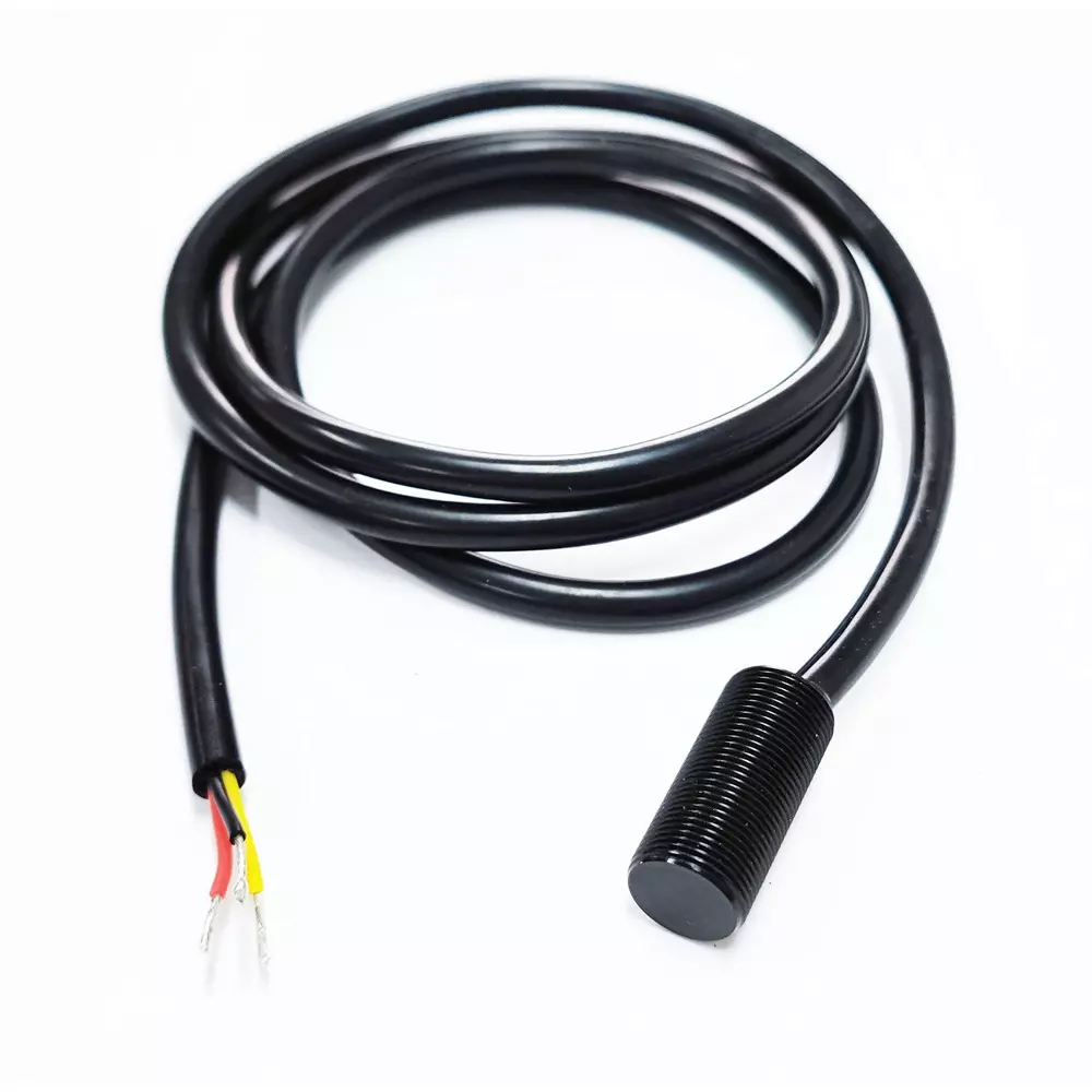 RS PRO Hall Effect Sensor NPN -40°C 125°C Aluminium IP67 25.4 mm Panel Mount Cable Terminal, 2713086