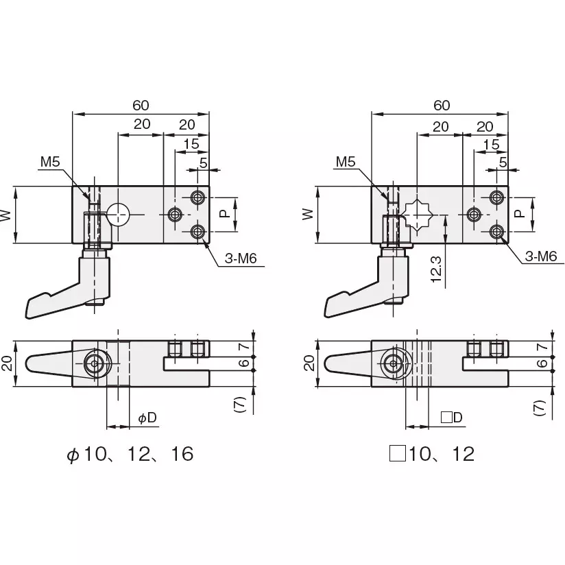 iwata-wedge-sensor-mounting-bracket-base-c-with-clamp-lever-46705942