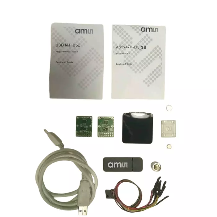 AMS OSRAM GROUP Evaluation Kit Development for AS5X47D Rotative Motor Control, AS5X47D-TO_EK_ST