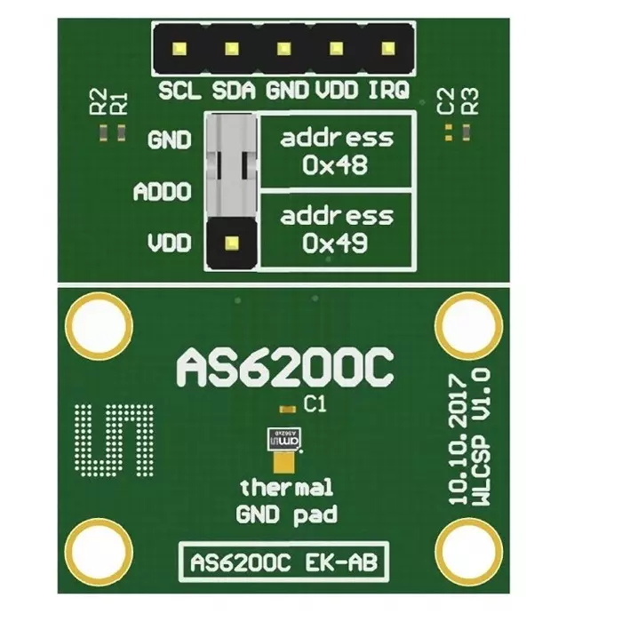 AMS OSRAM GROUP Evaluation Kit AS6200C for, AS6200C-WL_EK_AB