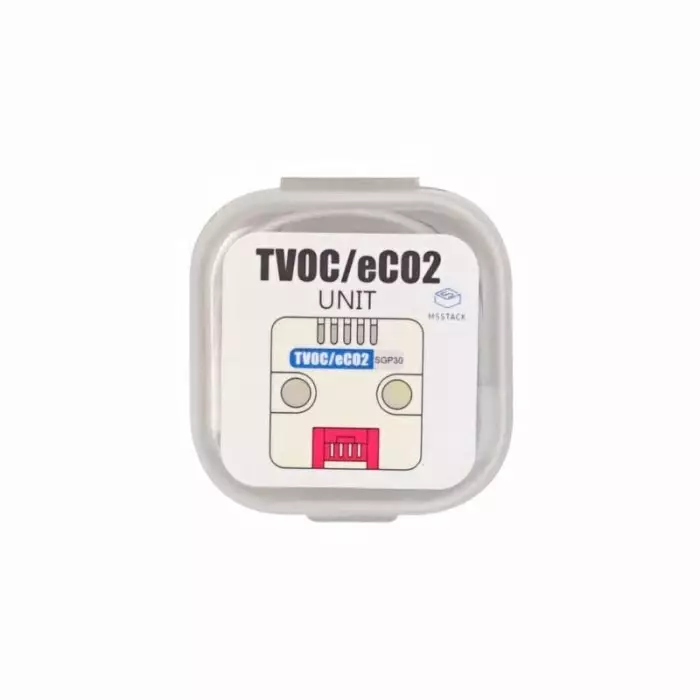 M5Stack TVOC/eCO2 Gas Unit Gas Sensor Gas Sensor Board for SGP30 M5 Core M5StickC M5StickV, U088