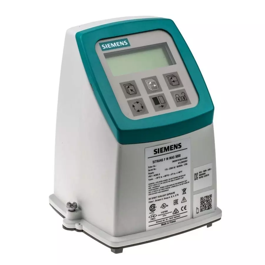 Siemens SITRANS F M Series Transmitter for Use with MAG 1100, MAG 3100 P, MAG 5100 W, 7ME6910-1AA10-1AA0