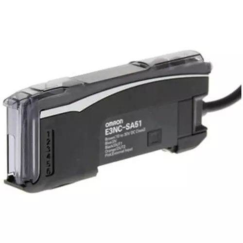 Omron Ultra-Compact CMOS Laser Sensor DC 10-30 V, E3NC-SA51 2M
