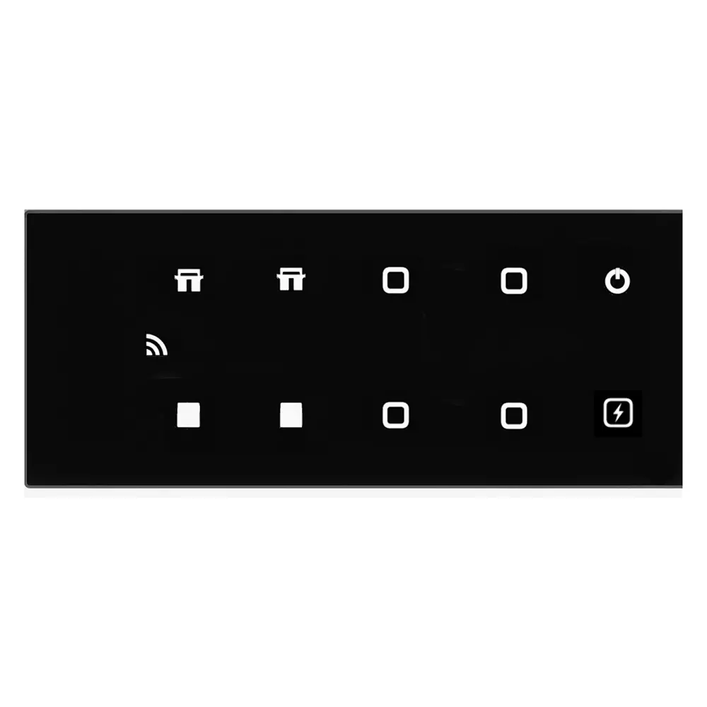 Breval 2C5S-6M Control Panel With 2 Controller, 5 Sensors and 6 Monitored Inputs