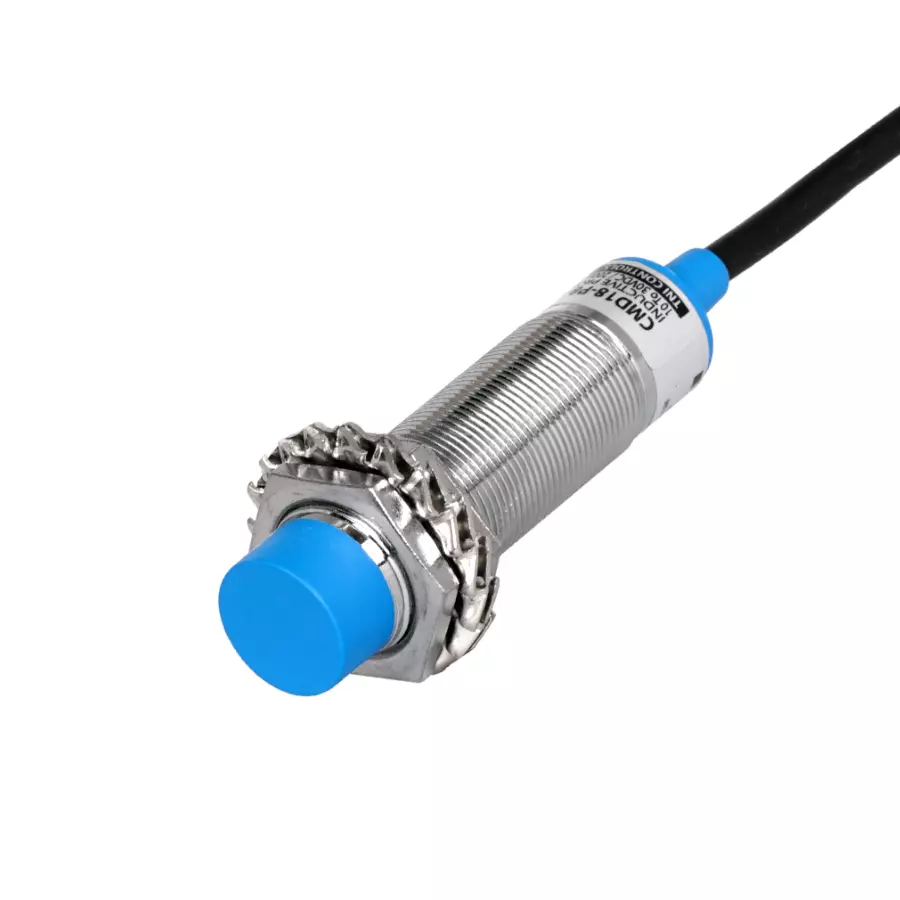 TNI CCD18 Series Capacitive Proximity Sensor DC Type PNP Logic NO+NC Output Non Flush Mounting and 8 mm Range, CCD18-P8-OC