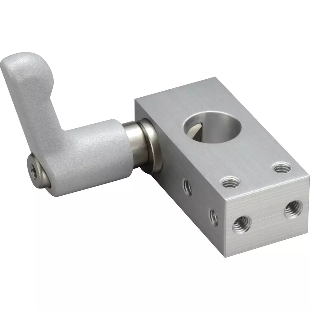 Iwata Wedge Sensor for round shaft Type Aluminum (A6063) / White anodized Material, FSKN-10AS