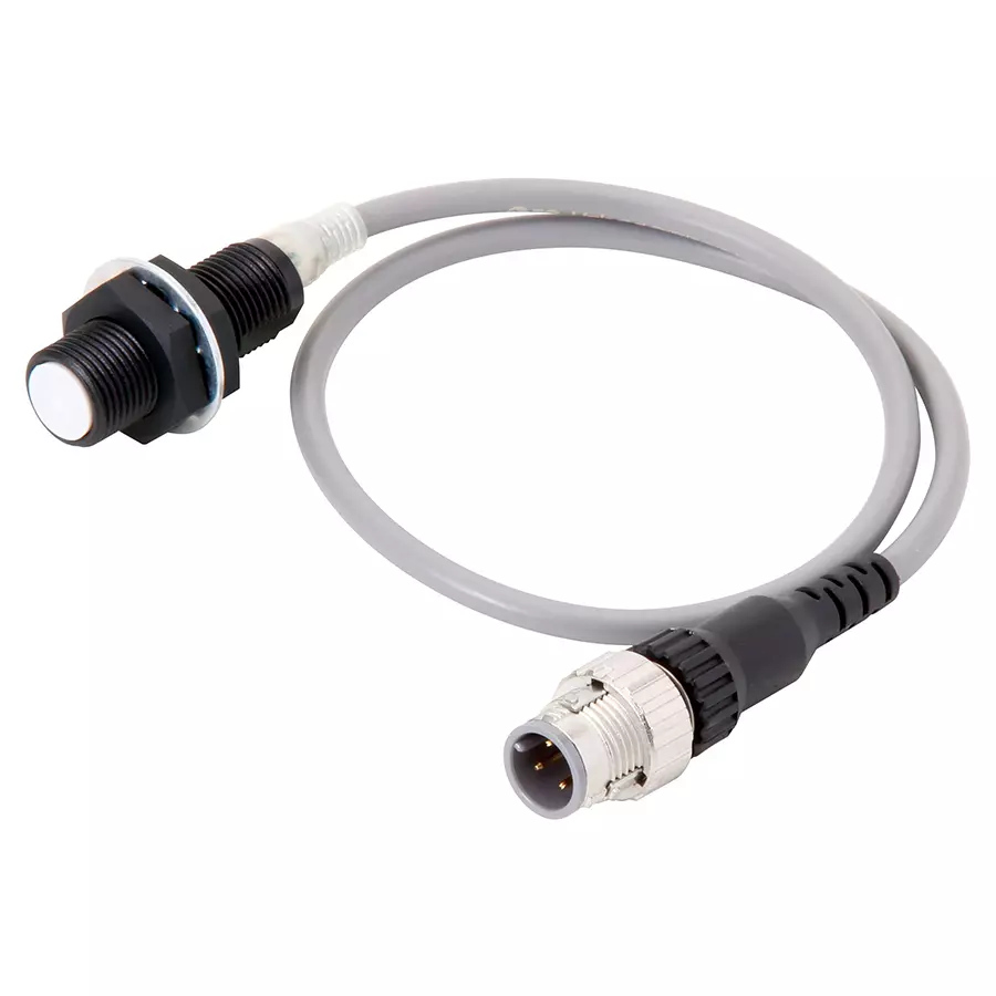 Omron E2EQ Proximity Sensor M12 Pigtail Connector DC 2-Wire NO 3 mm Sensing Distance, E2EQ-X3D1G-M1GJ-T 0.3M OMS