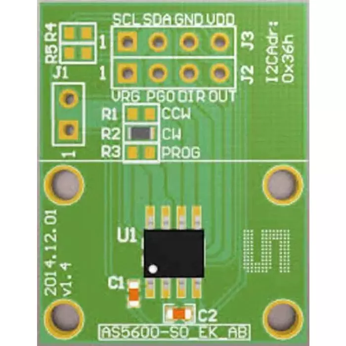 AMS OSRAM GROUP Evaluation Kit for AS5600 RMH05-DK-XX-1.0, AS5600-SO_EK_AB