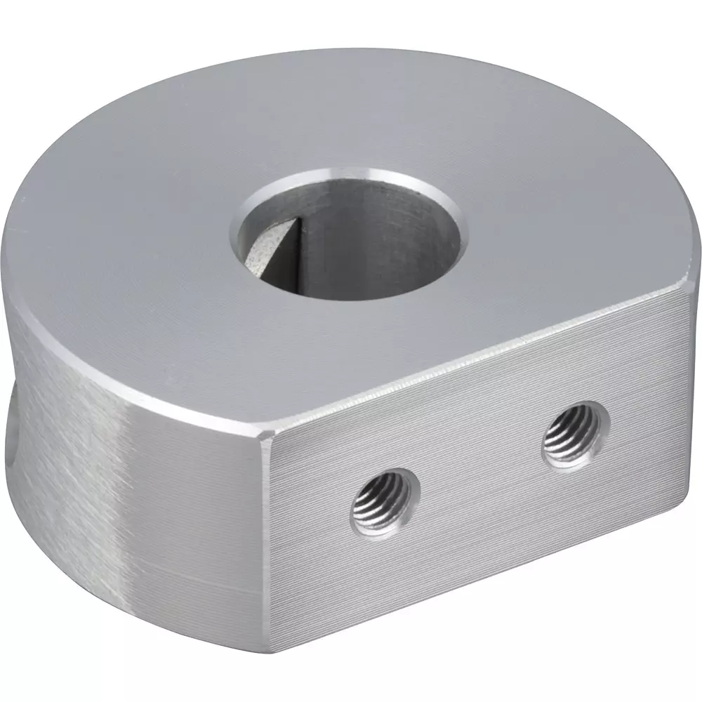 Iwata Wedge Sensor for round shaft Type Aluminum (A6063) / White anodized Material, FSKR-12A