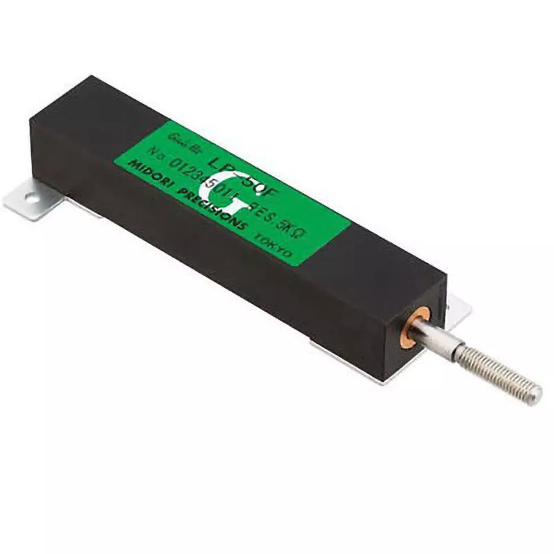 Midori Linear Displacement Sensor -40 to +100℃ Operating Temperature Range, LP-50F 1KΩ
