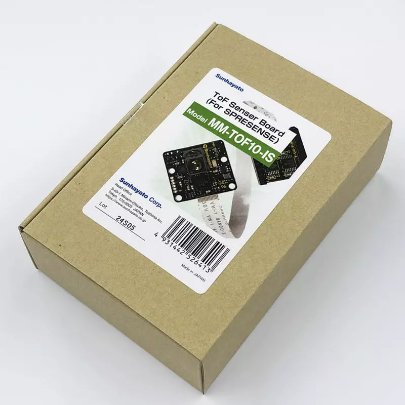 sunhayato-tof-sensor-board-powered-by-spresense-input-power-full-color-led-output-device-mm-tof10-is