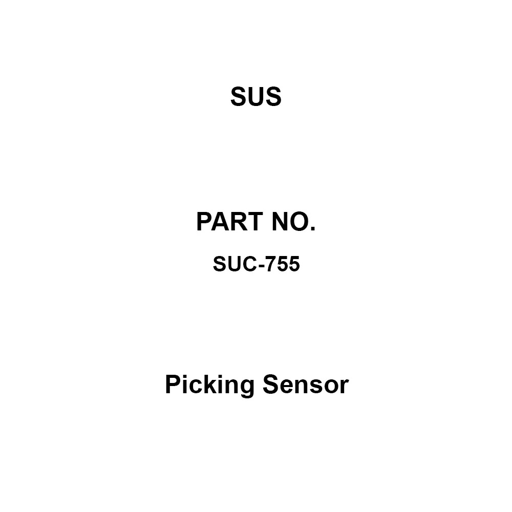 SUS Picking Sensor 2 m Cable Length 1.2 m Detection Distance Correspondence Rohs Directive, SUC-755