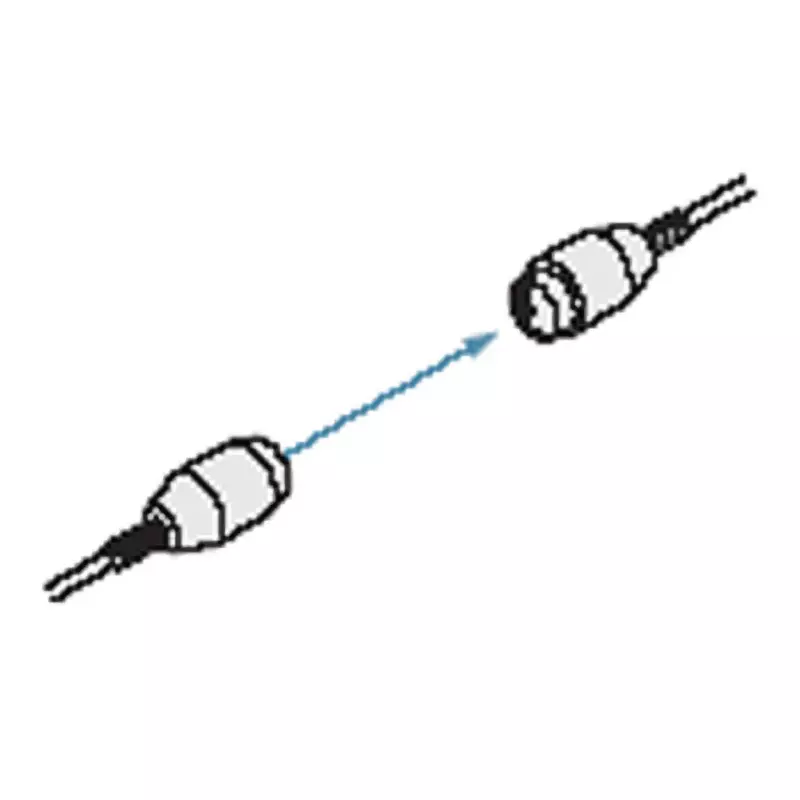 Panasonic Lens -60 to +350 Operation Ambient Temperature R2 Bending Radius Through-beam type Detection Method, FX-LE2