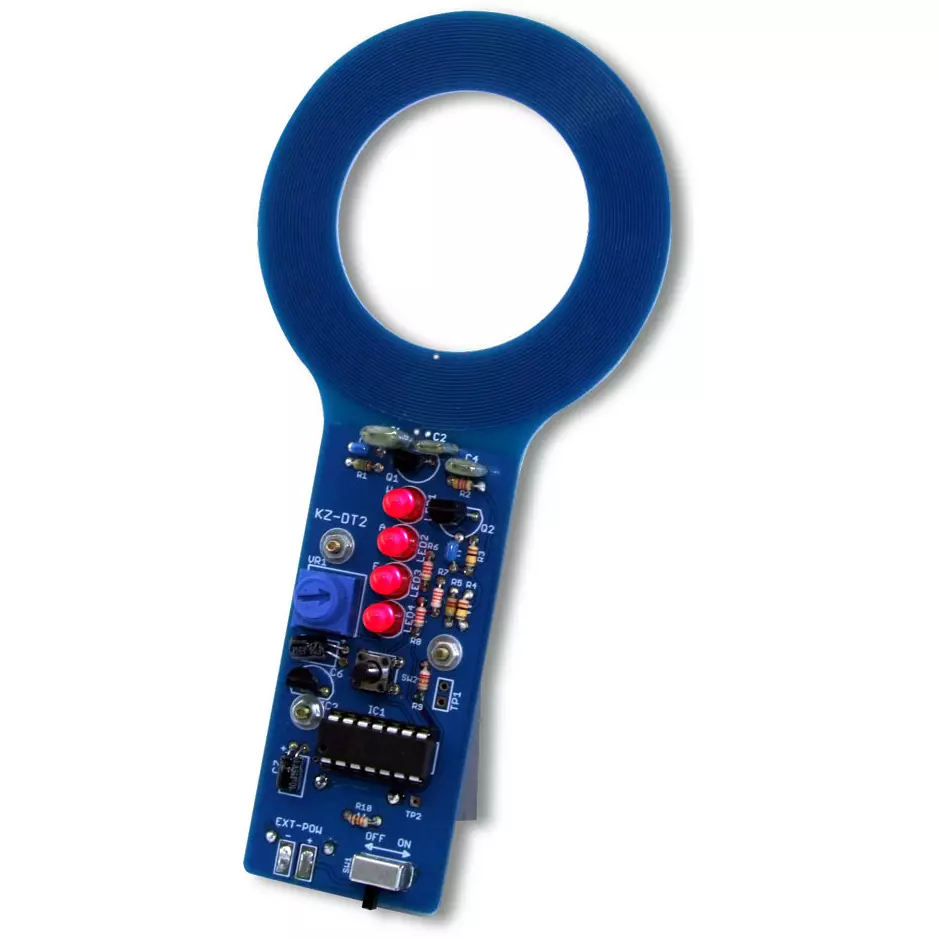 Wonder Kit Metal Detector 9 V Power Supply Voltage 20 mA Current Consumption 006 P Power Supply, KZ-DT2