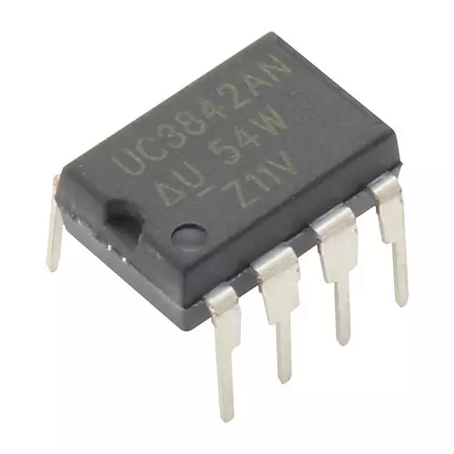 TEXAS INSTRUMENTS PWM Controllers IC, CURRENT MODE PWM CTRL, 30V, DIP-8, UC3842AN