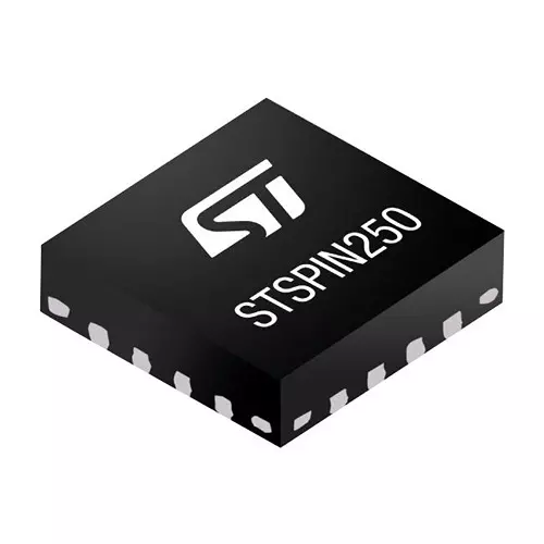 Stmicroelectronics Motor Driver, Dc Brush, 2 O/P, Vfqfpn-16, Stspin250
