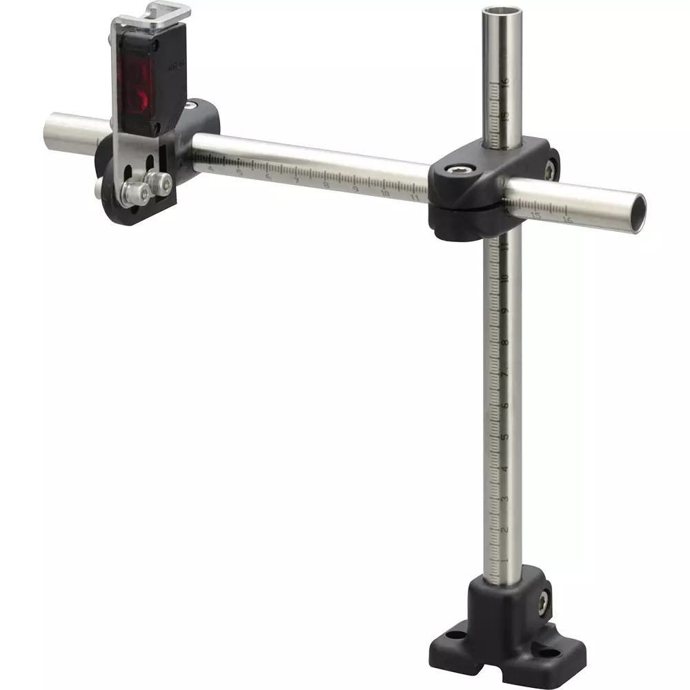 Iwata Sensor Stand Î¦12 round pipe Type L type Shape Î¦12 mm Shaft dimensions, SJF200-200