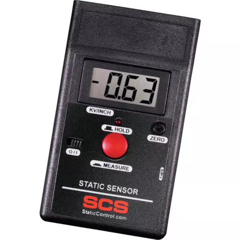 SCS Static Electricity Sensor 0 to 19.99 Measurement Range 25.4 mm Measuring Distance ±0.5% Measurement Accuracy, 770716