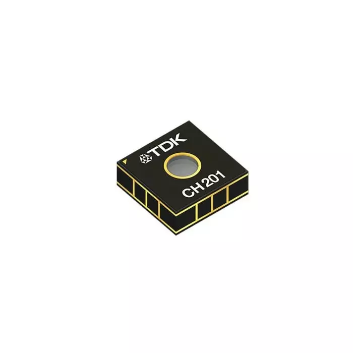 InvenSense Chirp Time-of-Flight Sensor Surface Mount, 3.5x3.5x1.26 mm, 1.98 V Max Supply, 1.62 V Min Supply, 5m Sensing Distance, CH201-00ABR (Pack of 1000)