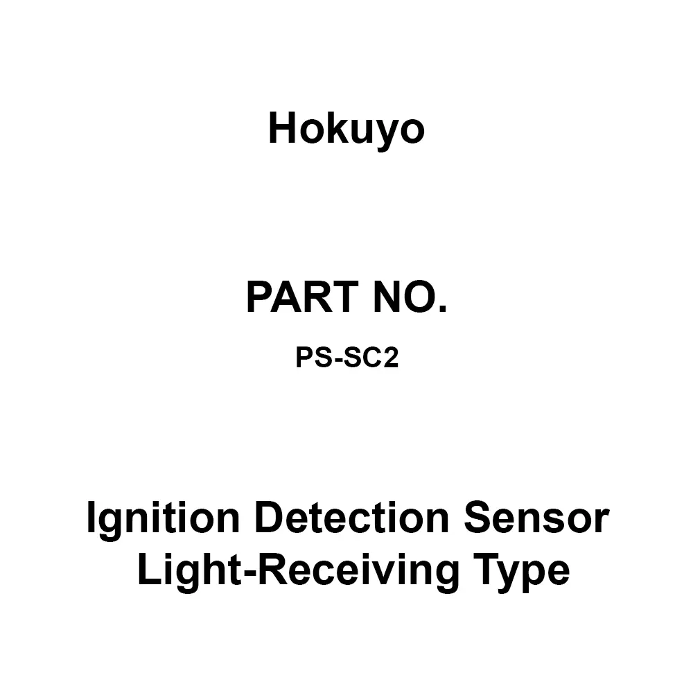 Hokuyo Ignition Detection Sensor Light-Receiving Type, PS-SC2