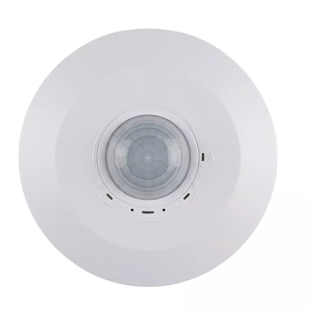 Havells Microwave Motion Sensor Surface Mount Round Shape in White Plastic Body, ACSBA002