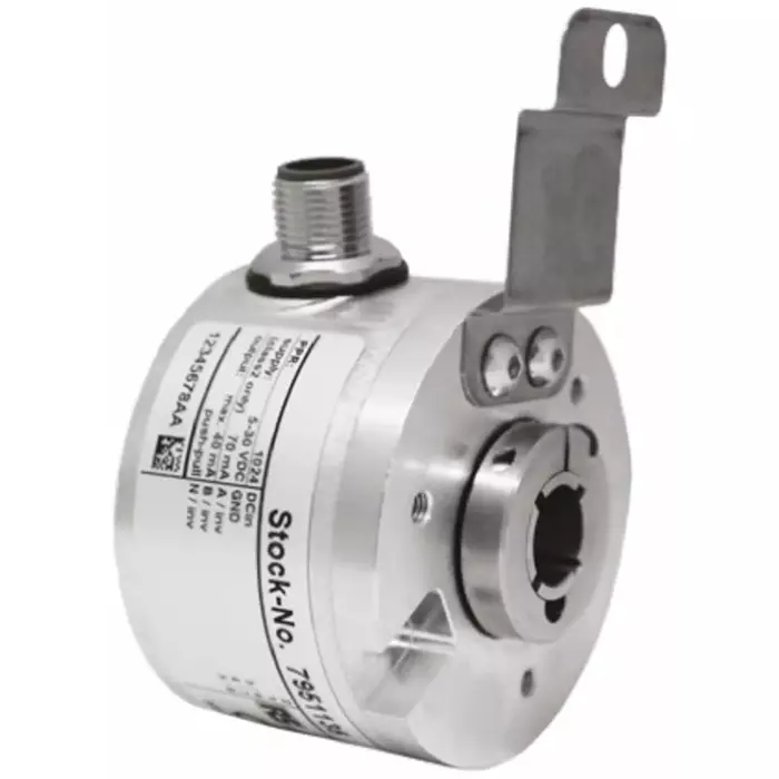 RS PRO Incremental Encoder 1024 ppr HTL Inverted Signal Hollow Type 12 mm Shaft, 7951160