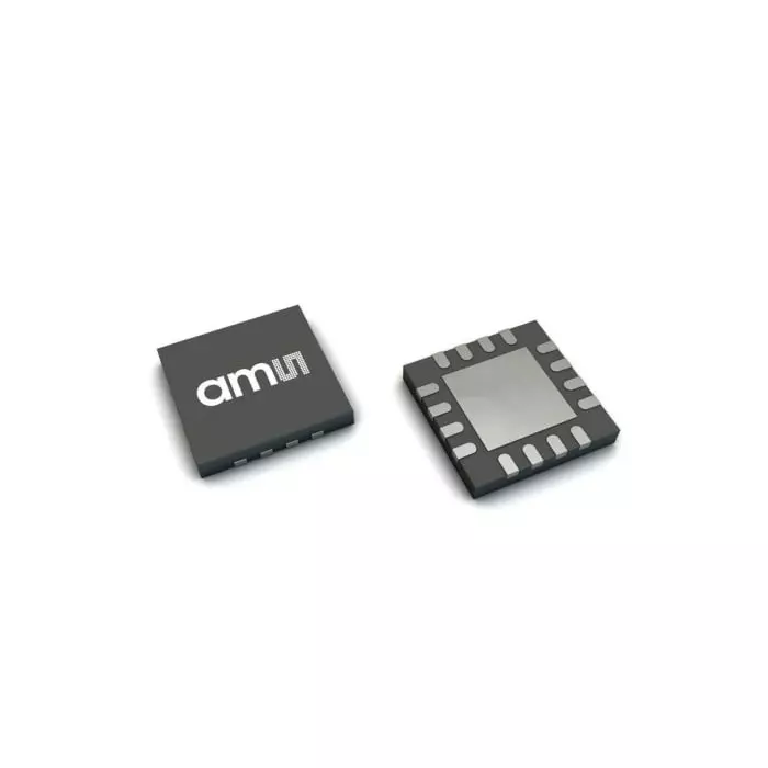 AMS OSRAM GROUP Half Effect Sensor Hall QFN 16-Pin, AS5055A-BQFM