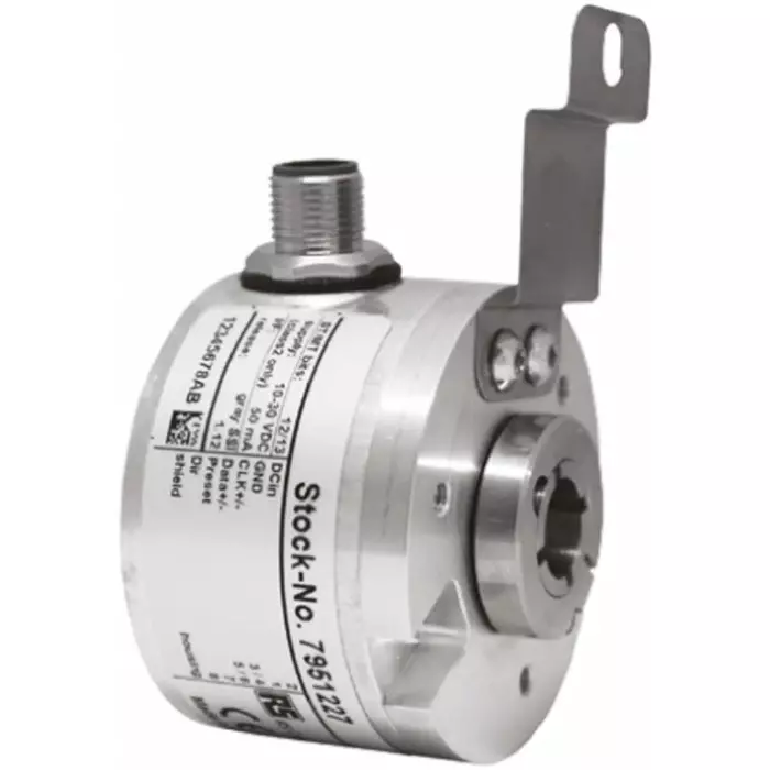 RS PRO Absolute Encoder 8192 ppr Gray Signal Hollow Type 14 mm Shaft, 7951239
