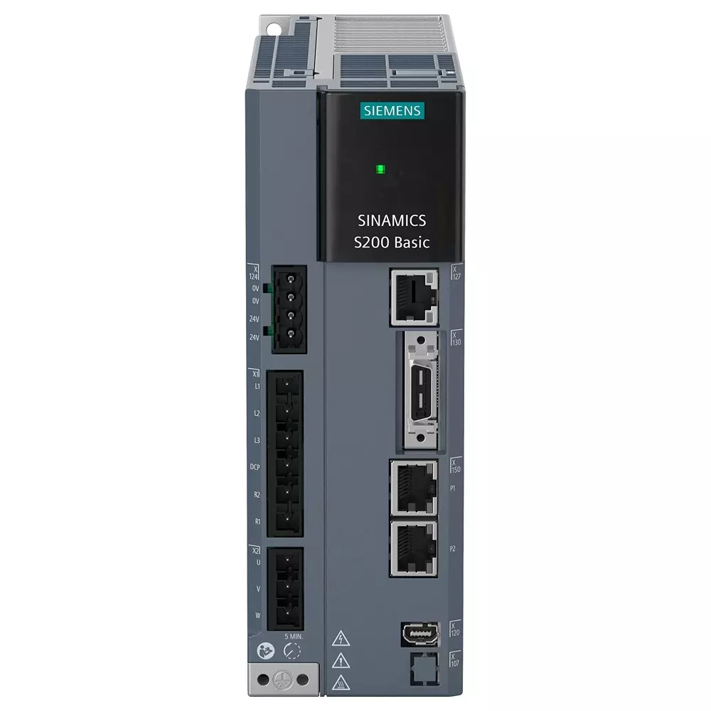 Siemens 1 kW Servo Drive, 200 - 240 V, 1, 3 Phase, 8 A, Motor Managment Function, 200 V, 6SL5610-1BB11-0AF0