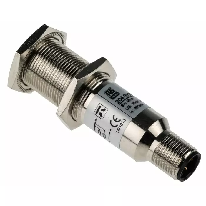RS PRO Diffuse Photoelectric Sensor & Barrel Sensor 400 mm Detection Range, 2043970
