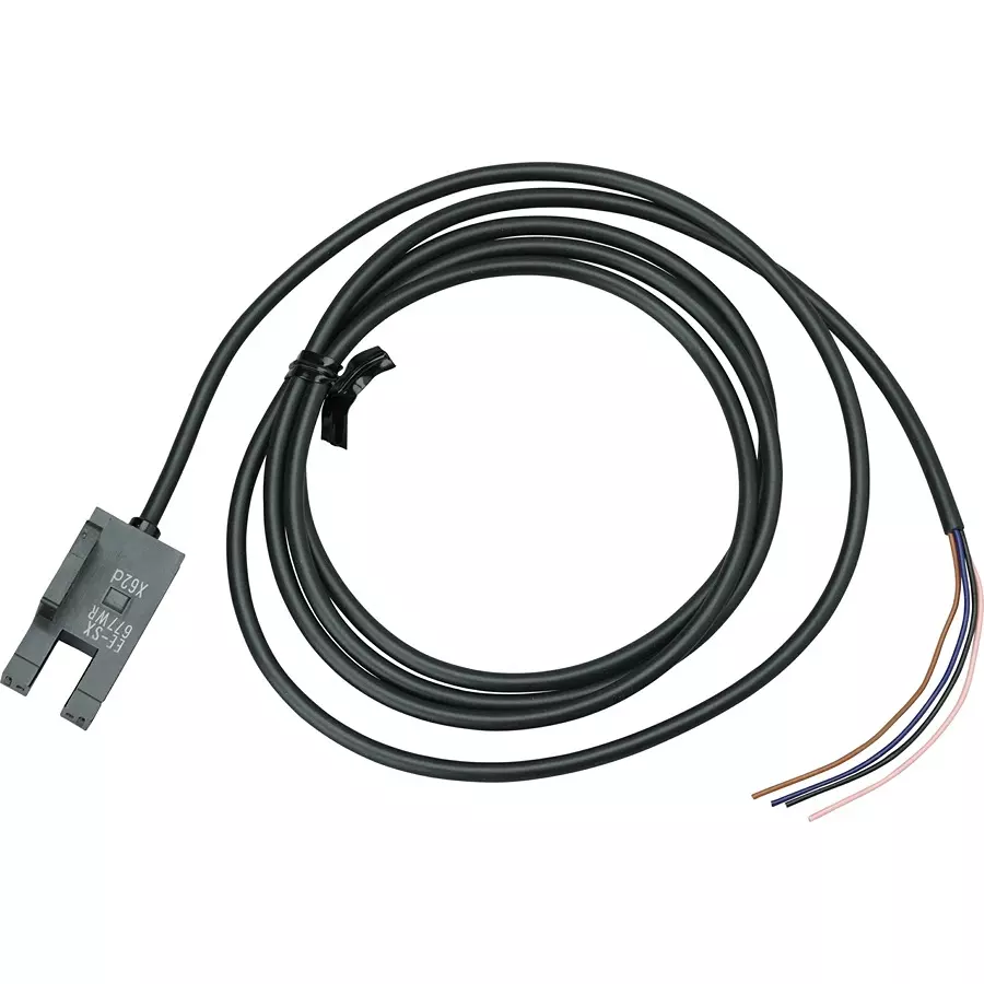 Omron Photo / Micro Sensor Thin Groove Type Connector / Cord Lead-Out Type DC Light Photomicrosensor, EE-SX677-WR 1M