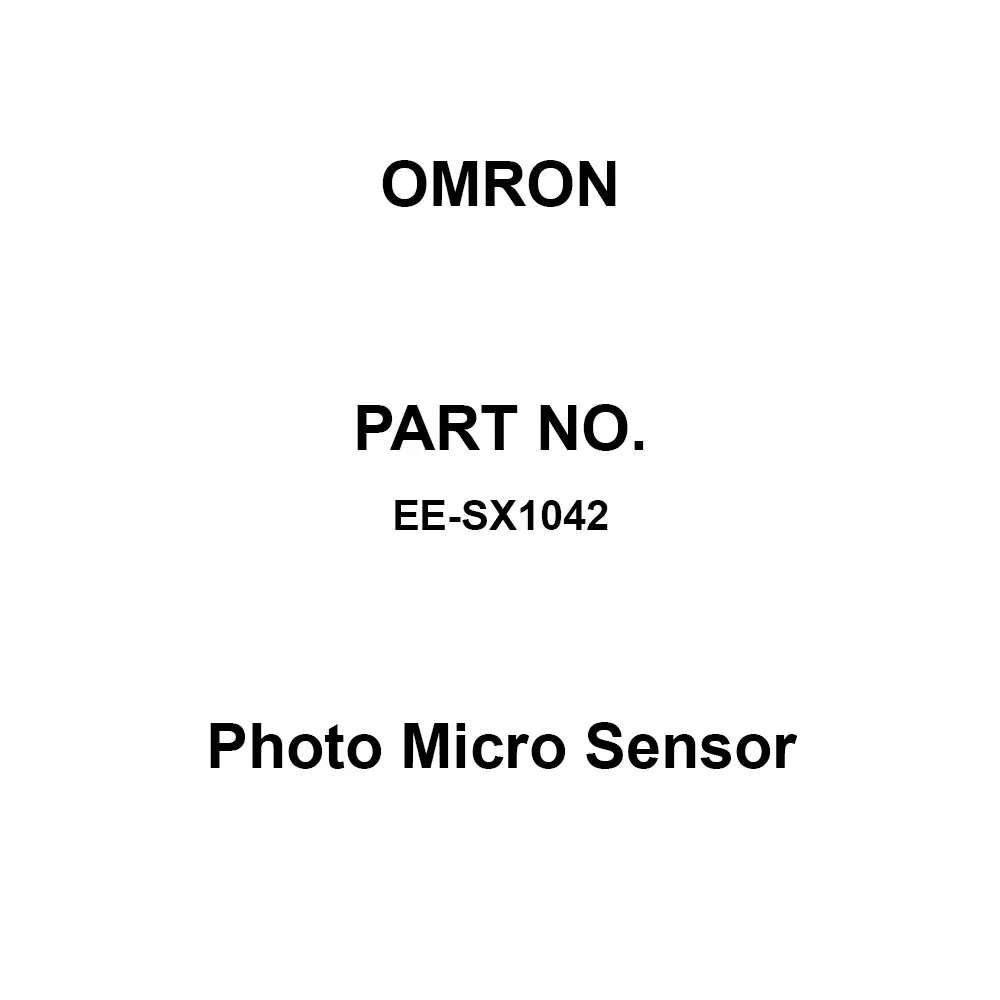 Omron Photo Micro Sensor Groove Type/Terminal Type, EE-SX1042